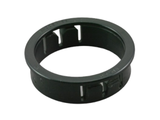 RING, PLASTIC, BLACK, USED 