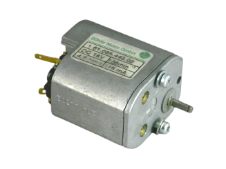 MOTOR DE ENGRANAJES, DC18V, 4,5 Ncm, 115 mA, 136 1/min, UTILIZADO 