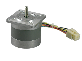 MOTOR, STEPPER, MINEBEA TYPE 23LM-C302-05, USED 