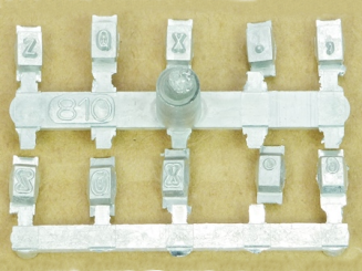 CARACTÈRES, OCR, STD GOTHIQUE, EMBOSSING, Z Q X . , , P&D 