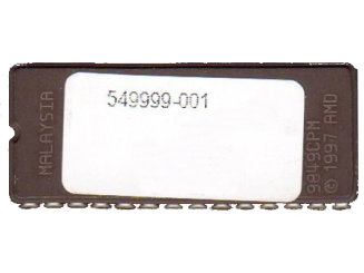 EPROM ASSY, V7 UGFX 300DPI MOTOR CTRL (FRONT) 