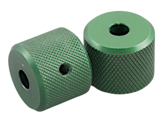 KNOB, KNURLED, USED 