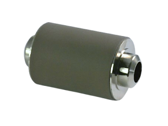 RODILLO, FUSOR, ISO, 1.93 IN, 90D, TAPAS CORTAS 