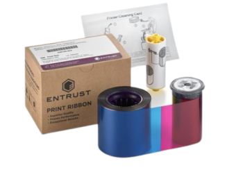 Entrust Color Ribbon Kit, YMCKT, Case 