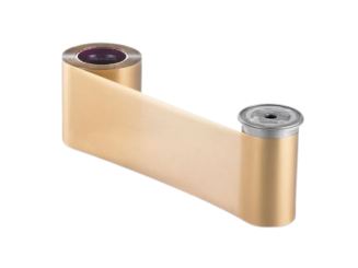 Entrust Monochrome Ribbon Kit, Gold Matte, Case 