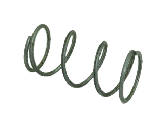 SPRING, COMP .30OD .62L .022W, USED 