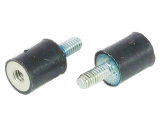 ISOLATEUR-VIB, 0.40 OD X .50L, 8-32 