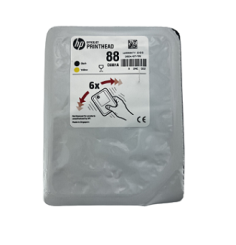 CABEZAL DE IMPRESIÓN, PIGMENTO NEGRO Y TINTE AMARILLO 