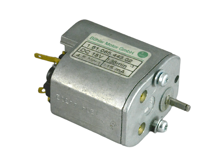 1.61.065.443.02 Motores MOTOR DE ENGRANAJES, DC18V, 4,5 Ncm, 115 mA, 136 1/min, UTILIZADO   
