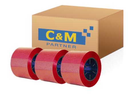 (4x 562971-003) Material Datacard MX Cinta de color, magenta, OEM (estuche)   