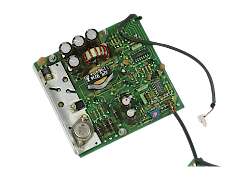 500030-A Datacard Platines PWB (2 pièces reliées par câble), USED   