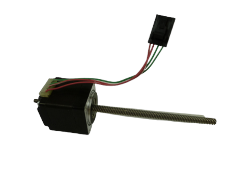 503834-001 Datacard MOTOR ASSY, STEPPER, W/LEADSCREW  MOTOR ASSY, STEPPER, 