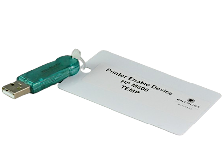 509574-010 Datacard DONGLE ASSY, B&W PRINTER, HP M806, TEMP   