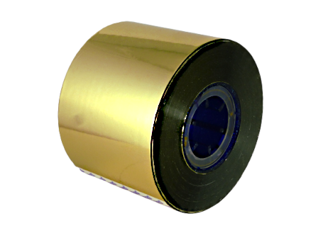 513908-111 Material Datacard MX Cinta de color, muy resistente, oro metálico, parte trasera OEM (1)   