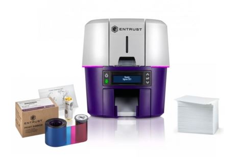 525300-001BUN Datacard Premium-Geräte Entrust EZ-ID Card System   