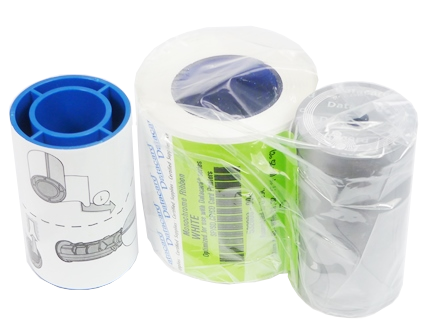 532000-004 (552954-503) Material de escritorio Datacard Cinta de color, blanca, OEM (1)   