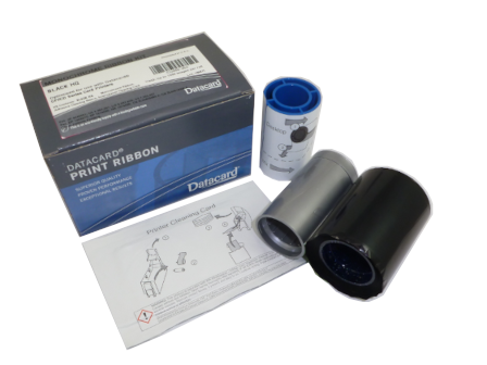 533000-053 Datacard Desktop Material Ruban, noir HQ, OEM (1)   