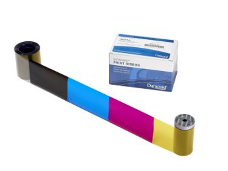 534000-004 Material de escritorio Datacard Datacard Farbband, YMCKT 650, OEM (1)   
