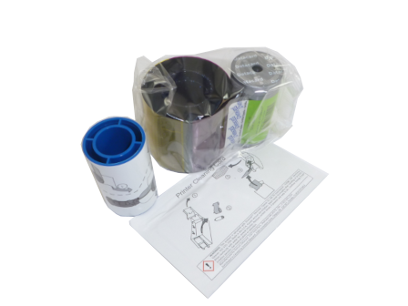 535000-006 Datacard Desktop Ribbon kit YMCKT-KT, OEM (1)   