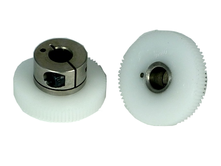 552550-013 Datacard GEAR, DELRIN, 1/4B  CL HUB, 20PA, 75T, 72P  GEAR, DELRIN, 1/4B   