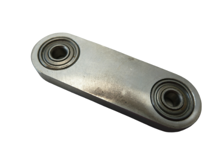 553026-001 Datacard CAPSTAN, ARM, LEFT, WITH BEARINGS, USED   