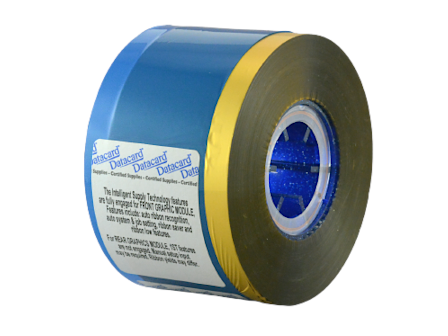 559789-528 Datacard MX Material Ruban, or métallique, OEM (1)   