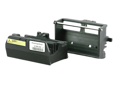 571883-002 (571883-001) Datacard TÊTE D'IMPRESSION THERMIQUE, GRAPHICS GEN2 (MX), FRAME, USED   