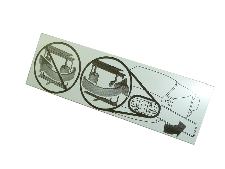 572345-001 Datacard LABEL, DUPLEX  LABEL, DUPLEX 