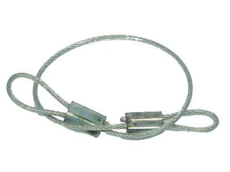 576927-010 Datacard CABLE, ACERO EXTREMO BUCLE 4,66 L   