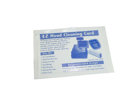 590408-002 (560003-001) Datacard MX6000 / MX6100 Cleaning Cards (1)   