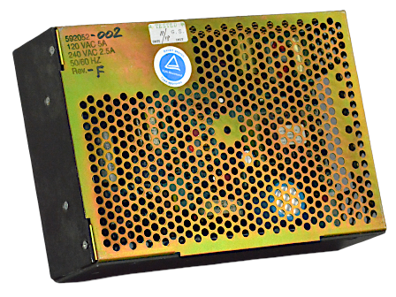 592052-002 Datacard Platines ALIMENTATION, 24VDC, 6A_120VAC, 5A et 240VAC, 2,5A, USED   