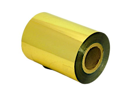 597950-003 Datacard 150i Topping Foil, Metallic Gold, OEM (1)   