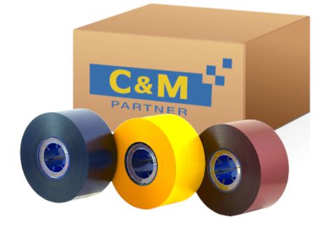 718335 (6x 568116-001) Datacard MX Material Pleine couleur, ruban YMC, OEM (case)   