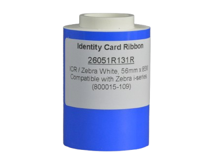800015-109 Zebra  Ruban, blanc (1)   