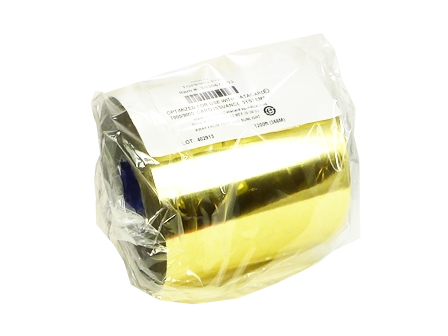 803067-203 Datacard 9000 Material Datacard Prägefolie, Metallic-Gold, OEM (1)   
