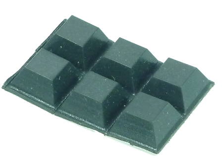 803349-001 Datacard Datacard BUMPER, SELF ADHERING  PARE-CHOCS, AUTO-ADHÉSIF 