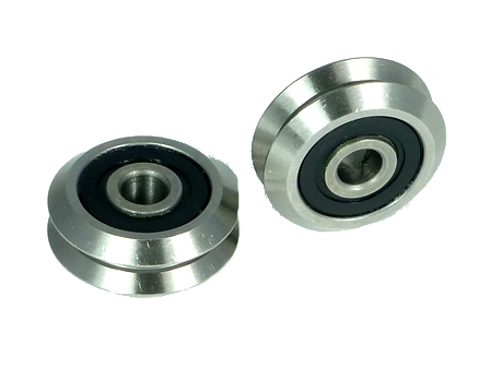 803782-101 Rouleaux Datacard ROULEAU, DBL VEE, .77 OD, .31 W, SST  ROULEAU, DBL VEE, .77 