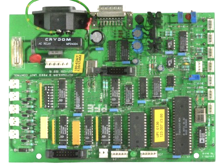 806238-384, (180-634) Datacard SPARE, PCB, A3 UFI FEED CPU, ISS.6, USED   