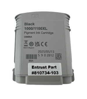 810734-103 Material de escritorio Datacard Cartucho de tinta pigmentada negra (1)   