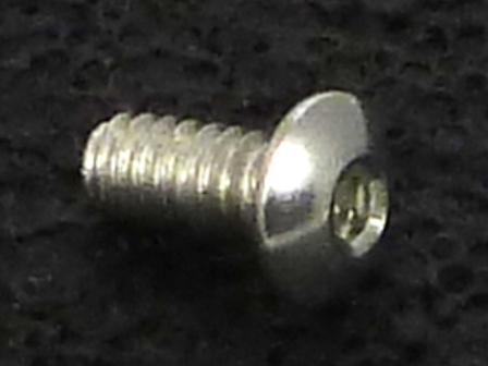 811209-204 Datacard SCREW, CAP BUTTON, SST 4-40 x .250   