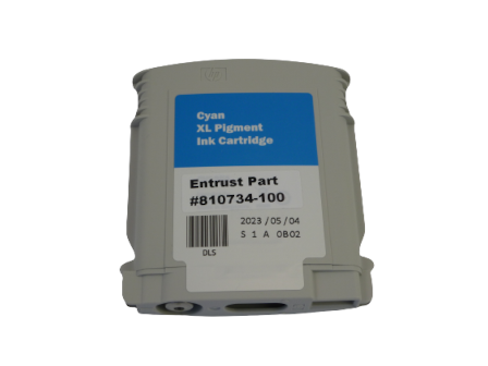 811610-050 Material de escritorio Datacard Cartucho de tinta pigmentada cian (1)   