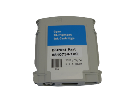 811610-050 Datacard Desktop Material Cyan Pigment-Tintenpatrone (1)   
