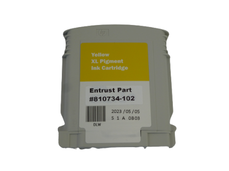 811610-052 Datacard Desktop Yellow pigment ink cartridge (1)   