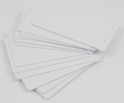 81754 Fargo PVC Karten blanko, Weiß (500)   