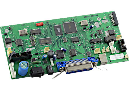 M.S3102 (KIT 251.100.909, 251.100.908,...) Platinen MAIN BOARD WITH USB and PARALLEL, USED   