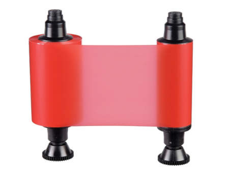 R2013 Evolis Ribbon red 1,000, OEM (1)   